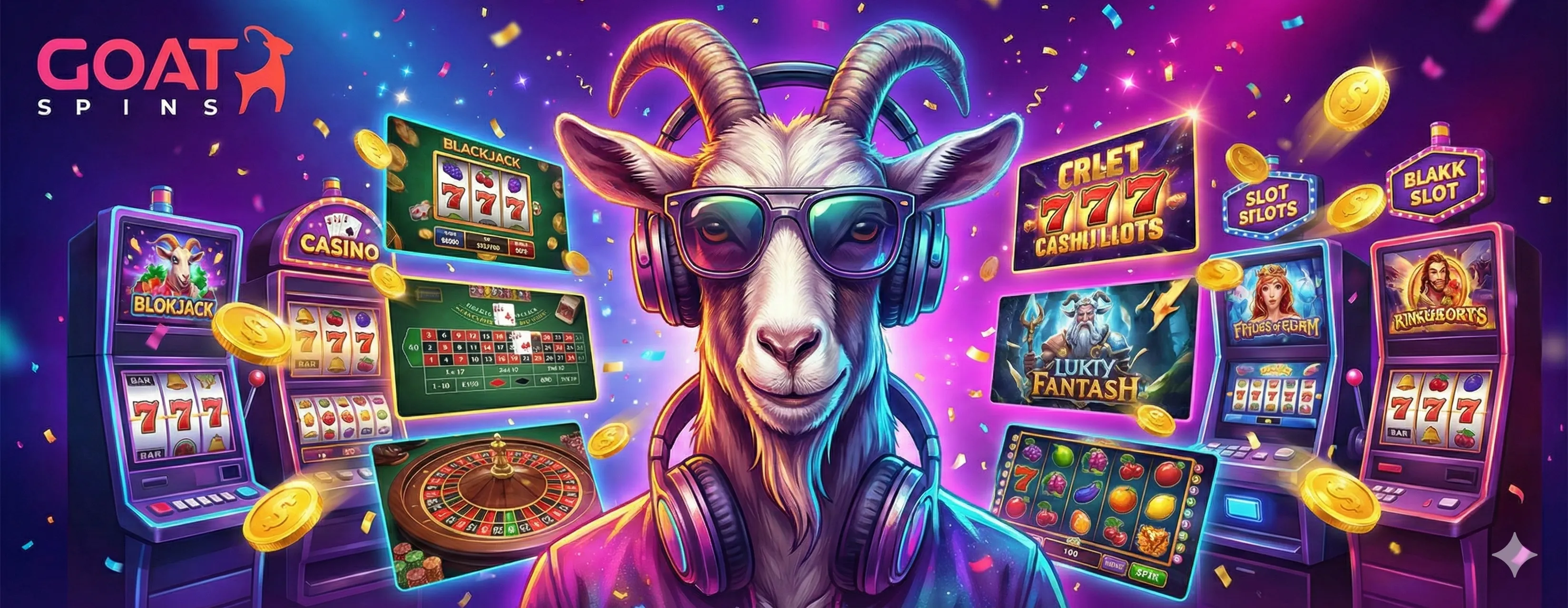 Goat Spins Casino games